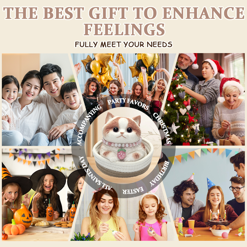 Squishy Toy Cat 2.4Ib – Stress Relief Silicone Companion