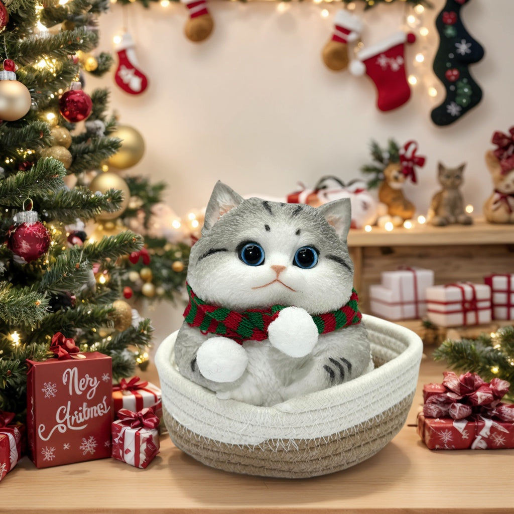 Kawaii Squishy Cat Toy – 2.4Ib Handmade Soft Stress Relief