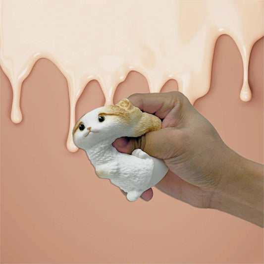 Squishy Cat Stress Relief Toy – Soft Silicone Squishy