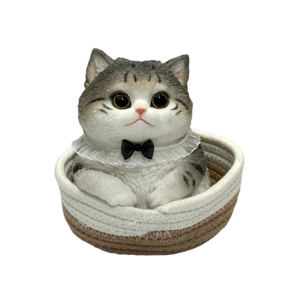Silicone Squishy Cat – Handmade Kawaii Stress Relief Gift