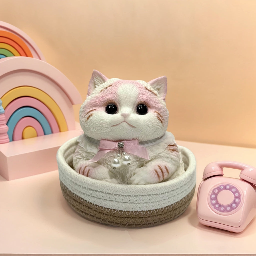 Handmade soft Squishy Cat –  2.4 Ib Soft Squishy Cat Toy – Silicone Stress Relief