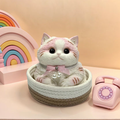 Handmade soft Squishy Cat –  2.4 Ib Soft Squishy Cat Toy – Silicone Stress Relief