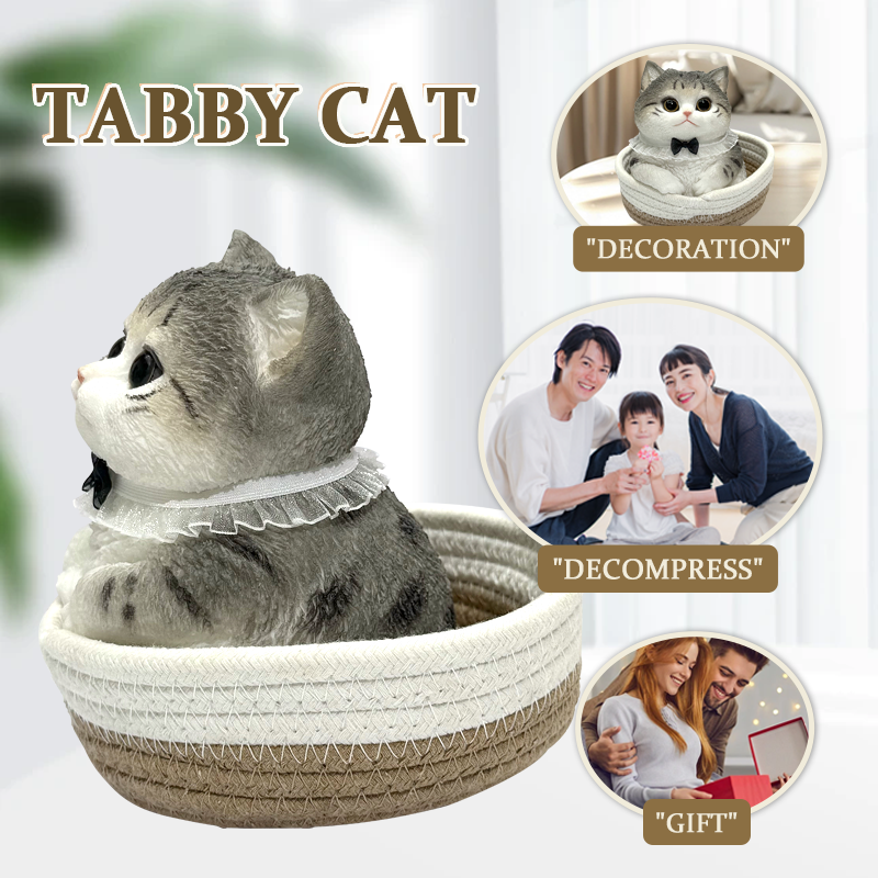 Silicone Squishy Cat – Handmade Kawaii Stress Relief Gift