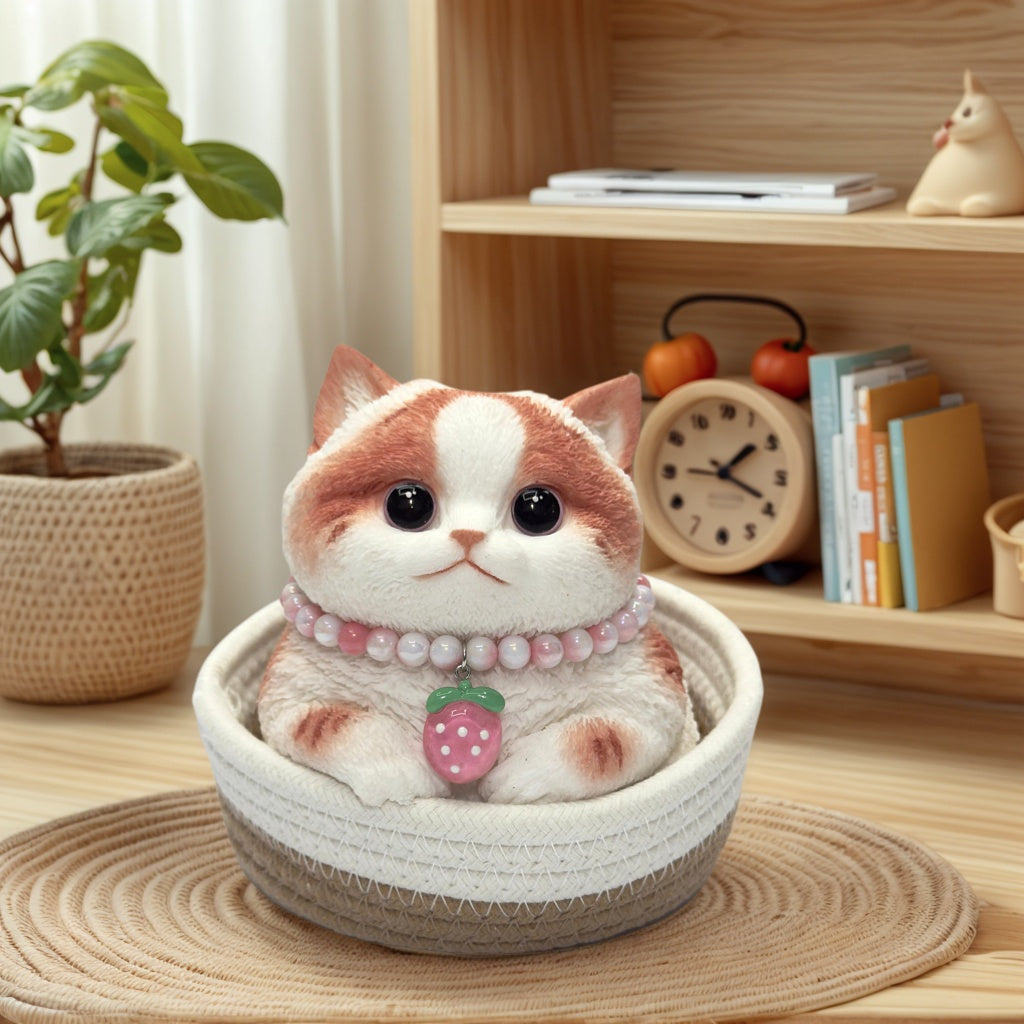 Handmade soft Squishy Cat –  2.4 Ib Soft Squishy Cat Toy – Silicone Stress Relief