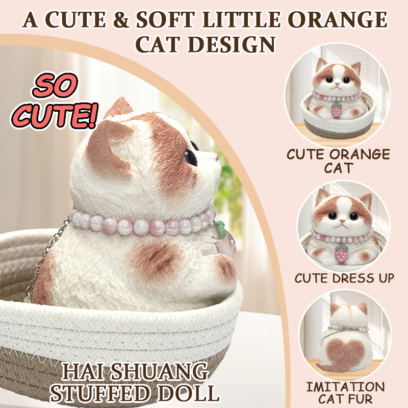 Squishy Toy Cat 2.4Ib – Stress Relief Silicone Companion
