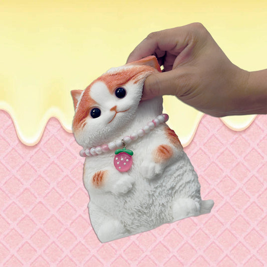 Squishy Toy Cat 2.4Ib – Stress Relief Silicone Companion