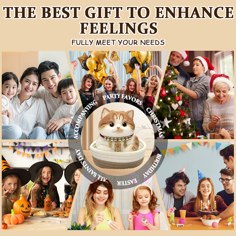 2.4 Ib Handmade soft Squishy Cat – Soft Silicone Stress Relief Toy