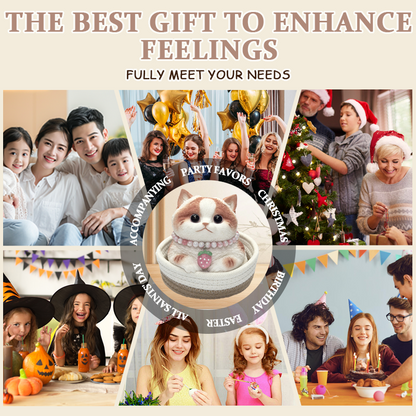 Squishy Toy Cat 2.4Ib – Stress Relief Silicone Companion