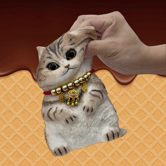Handmade Silicone Squishy Cat – Cute Stress Relief Gift