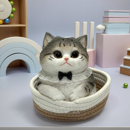 Silicone Squishy Cat – Handmade Kawaii Stress Relief Gift