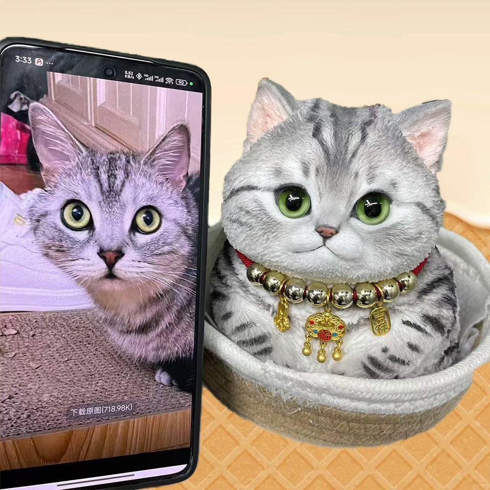 Handmade Custom Squishy Cat – Special Stress Relief Toy