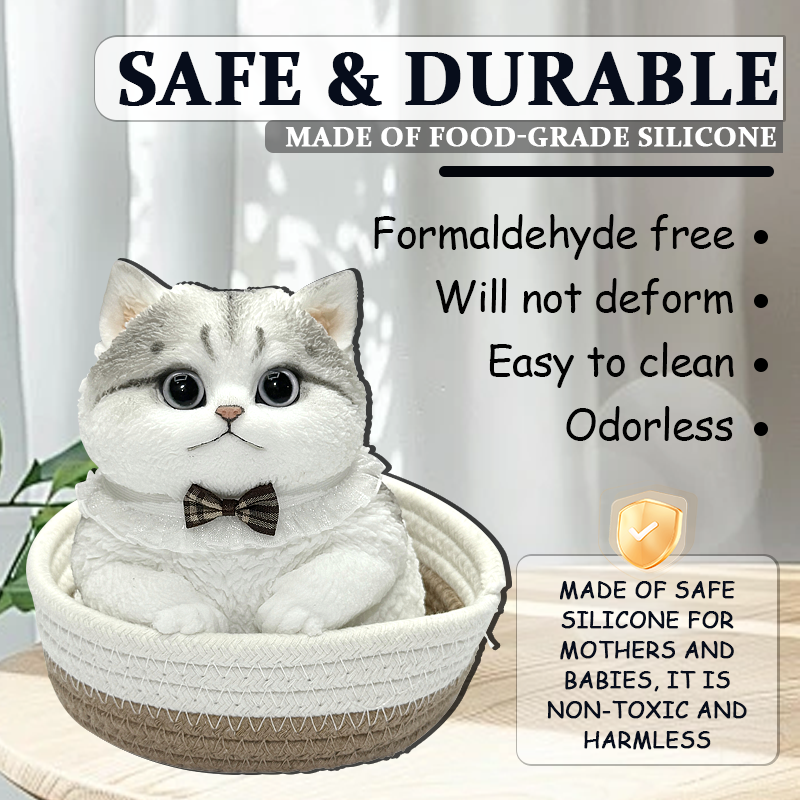 Squishy Cat – Stress Relief Soft Silicone Companion