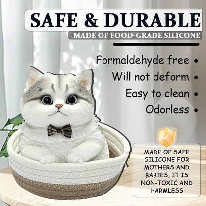 Squishy Cat – Stress Relief Soft Silicone Companion