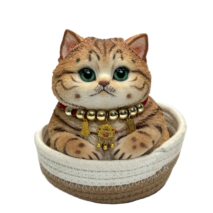 Kawaii Squishy Cat Toy – Handmade Soft Stress Relief
