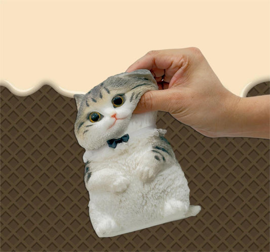 Silicone Squishy Cat – Handmade Kawaii Stress Relief Gift